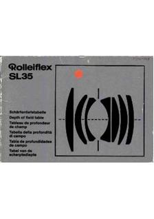 Rollei SL 35 E manual. Camera Instructions.